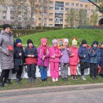 Возложение цветов к памятнику «Передний край обороны Ленинграда» в честь 80-летия победы в ВОВ