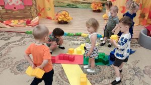 Развлечение с элементами конструирования