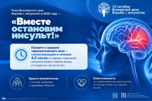 Остановим инсульт вместе!